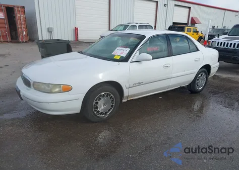 2000 Buick Century Custom из США, поврежденный, VIN 2G4WS52J1Y1222002